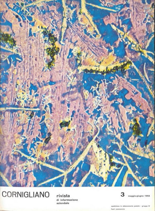 Copertina di autore ignoto - ghisa greggia di colaggio osservata al microscopio