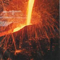 Copertina di autore ignoto - una colata di ghisa