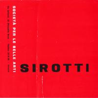 Sirotti - Copertina opuscolo esposizione 1961 Genova