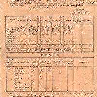 Carta d'ammissione alla scuola tecnica occidentale